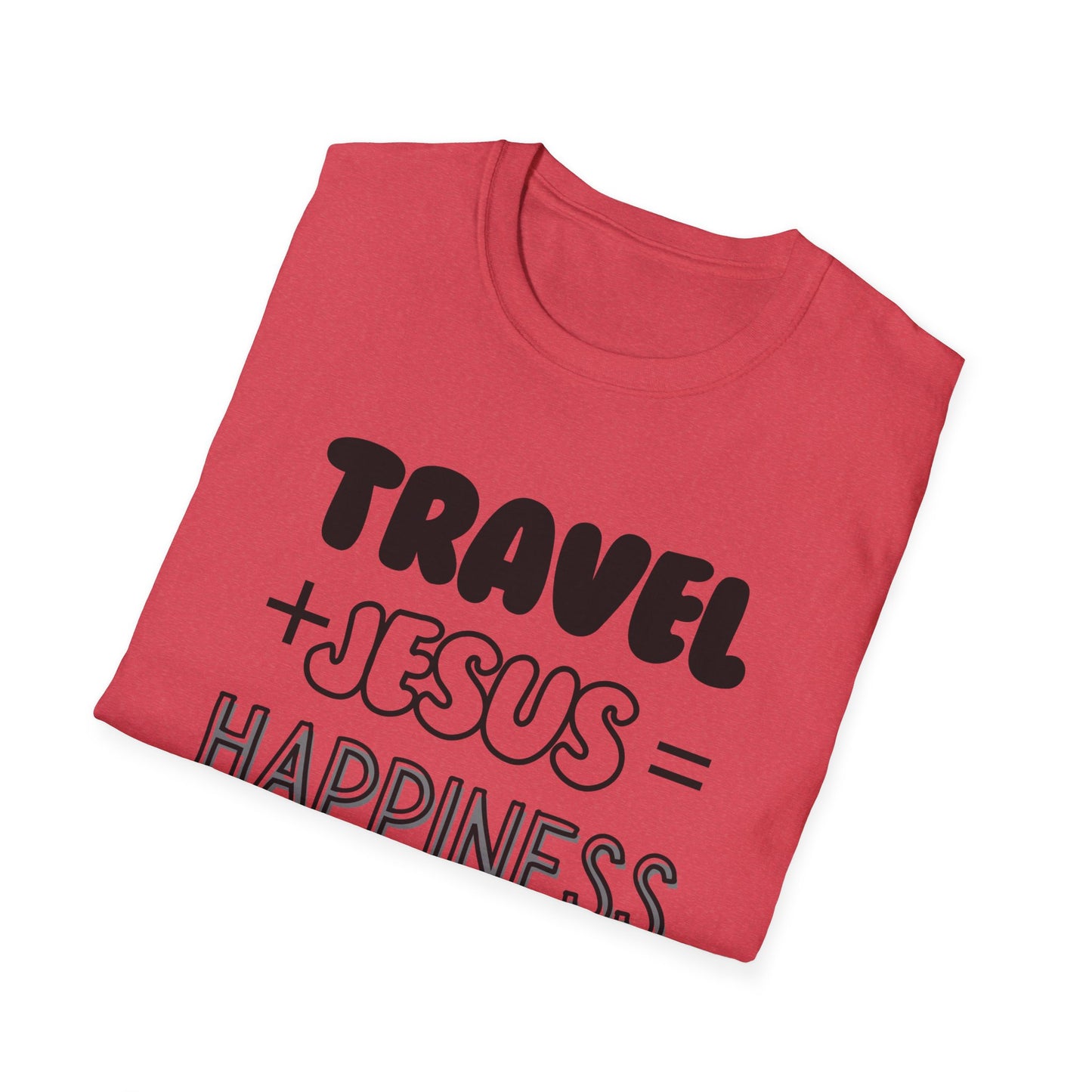 Travel -Happiness - Softstyle T-Shirt