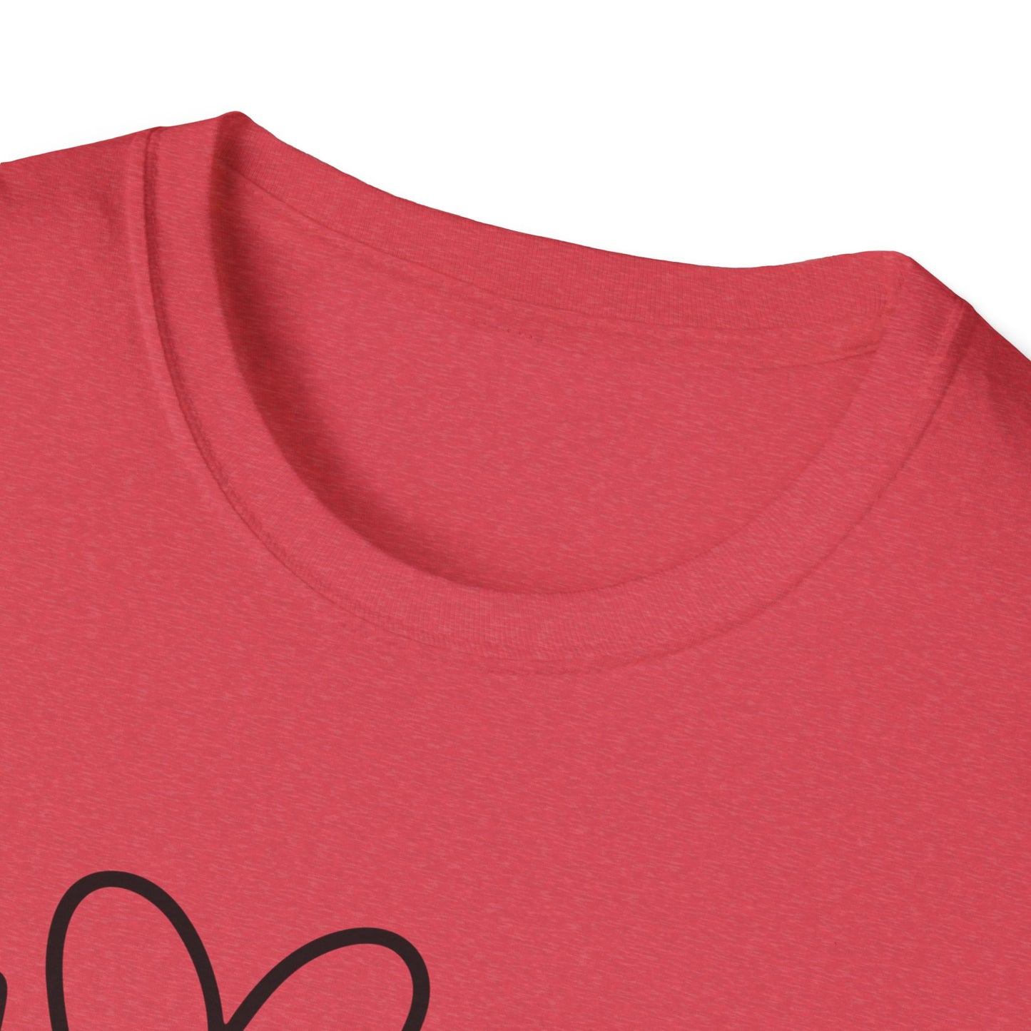 I Love My Church - Heart- Softstyle T-Shirt