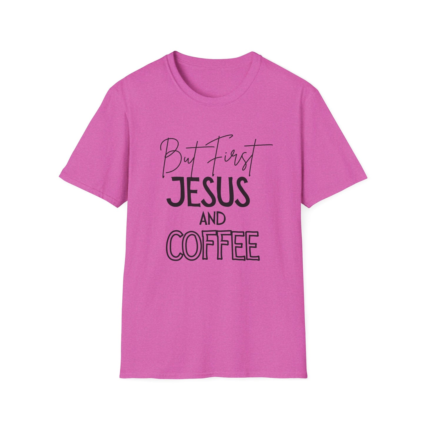 Coffee Lovers - But First - Softstyle T-Shirt