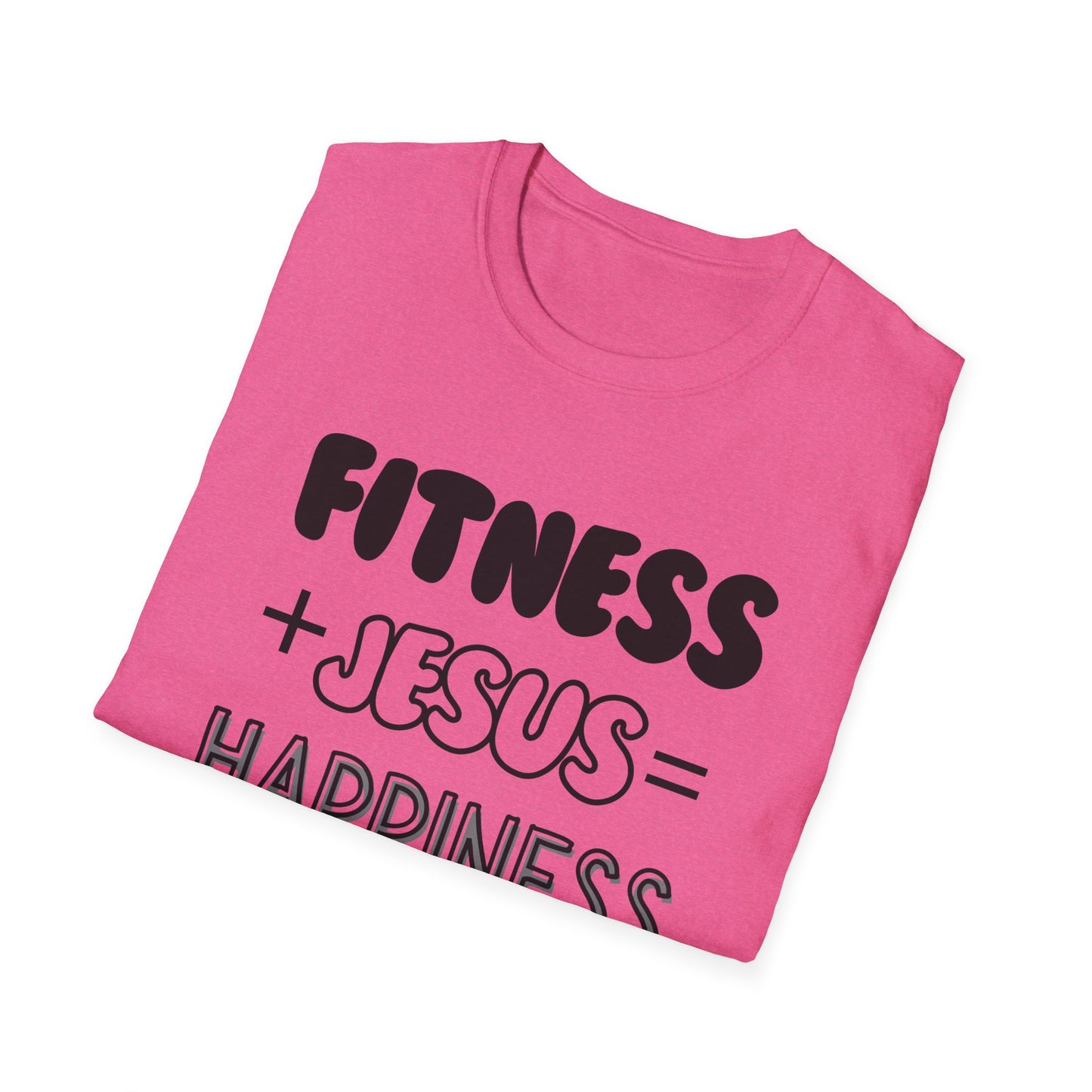 Fitness - Happiness - Softstyle T-Shirt