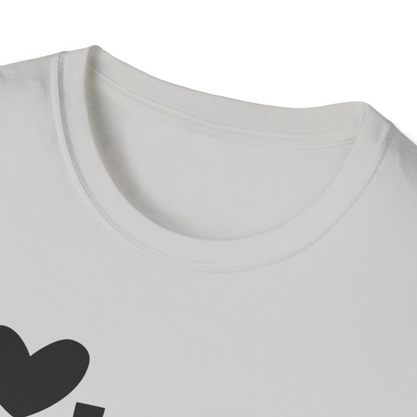 I Love My Church - Heart- Softstyle T-Shirt