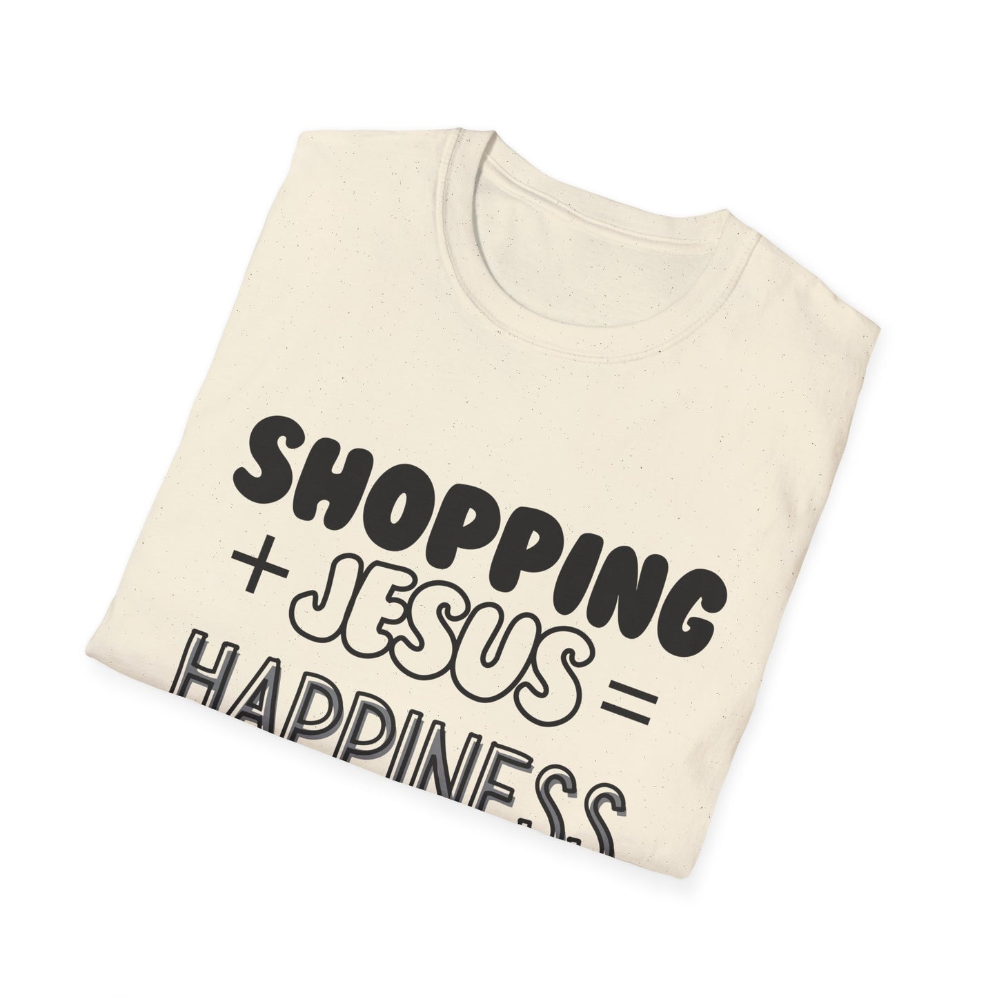Shopping -Happiness - Softstyle T-Shirt