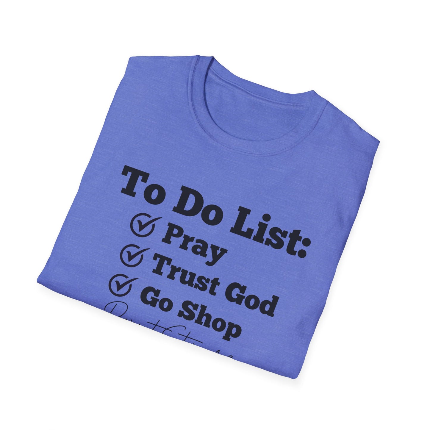 Shopping - To Do List- Softstyle T-Shirt