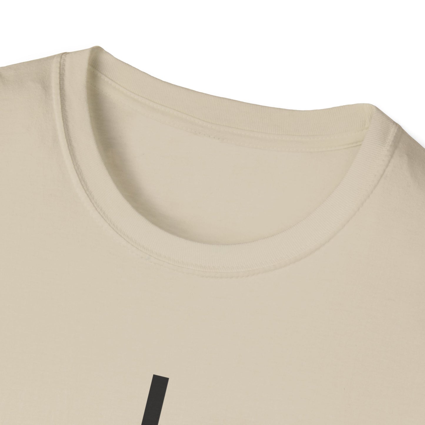 I Love My Church - Line with Heart  - Softstyle T-Shirt