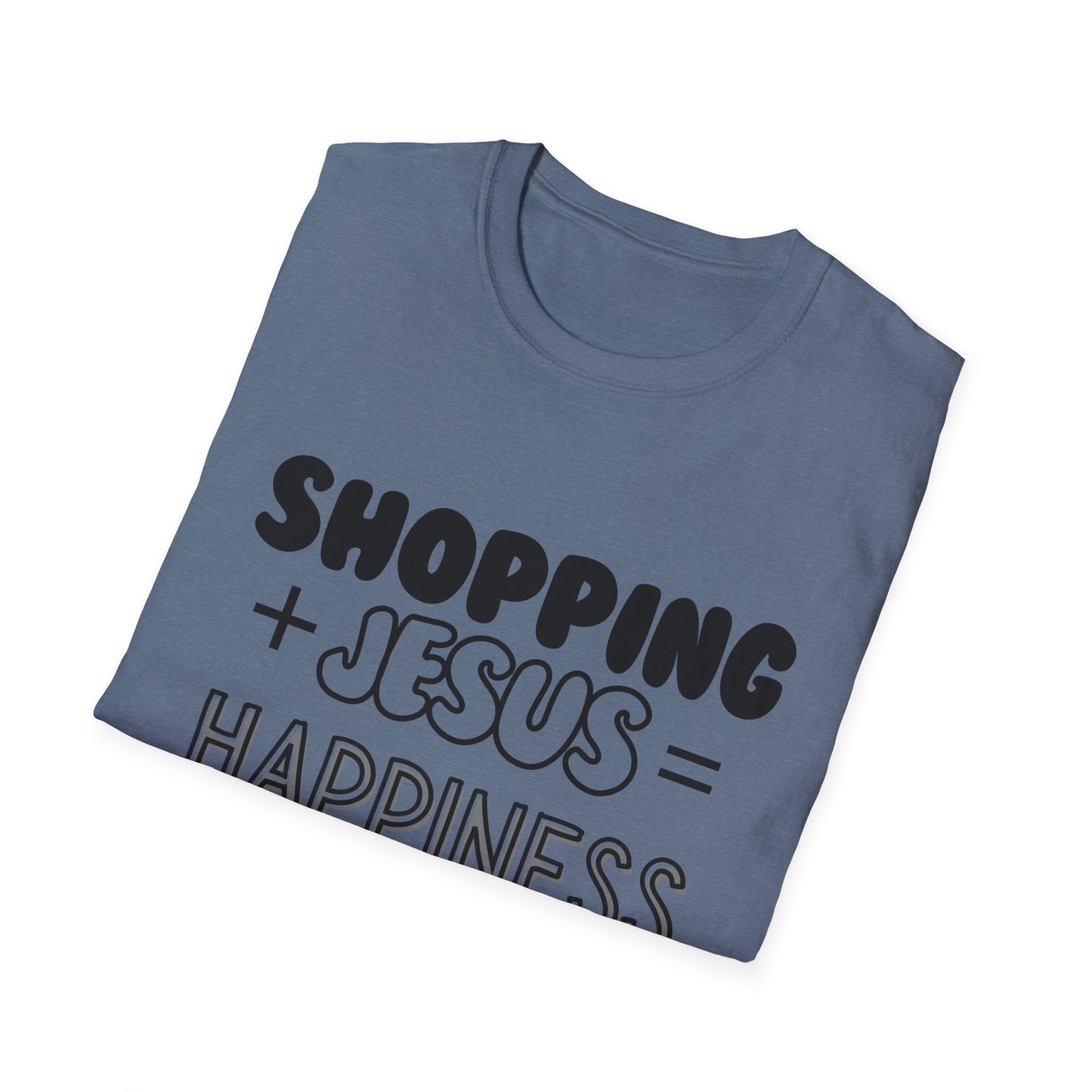 Shopping -Happiness - Softstyle T-Shirt