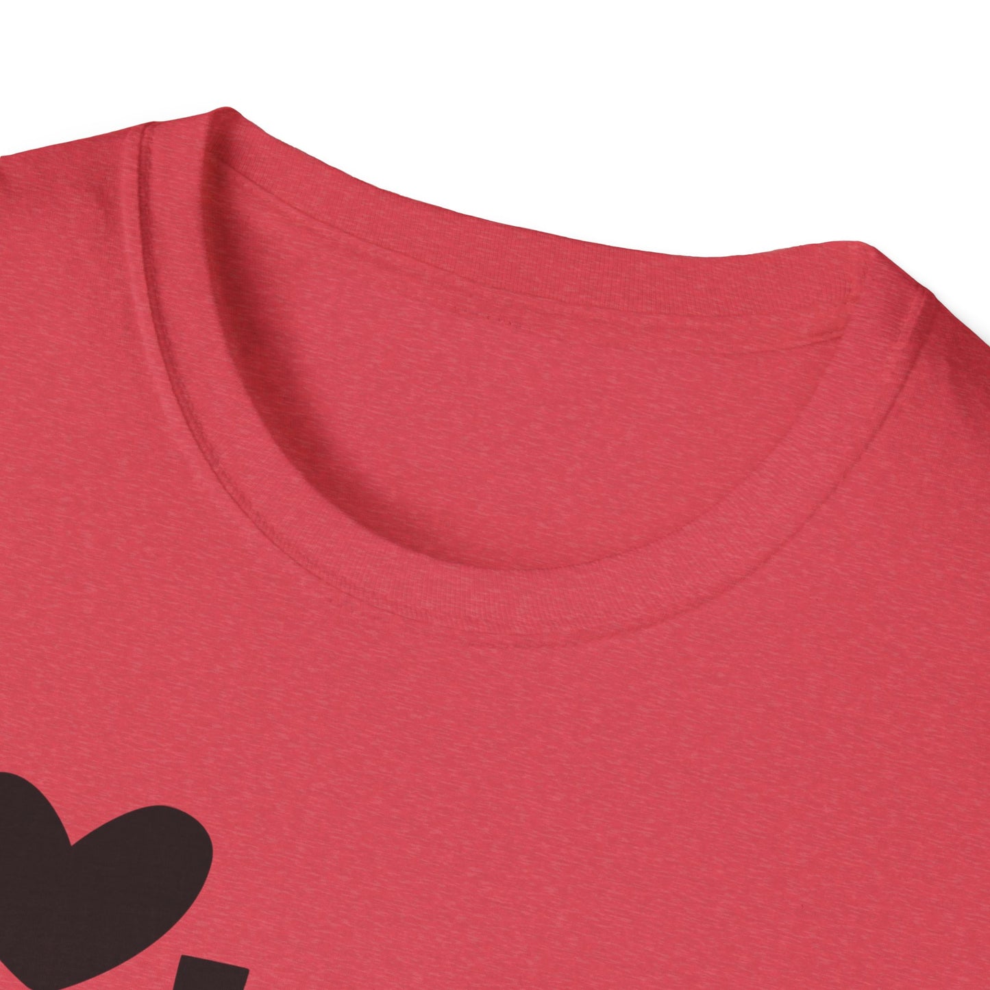 I Love My Church - Heart- Softstyle T-Shirt
