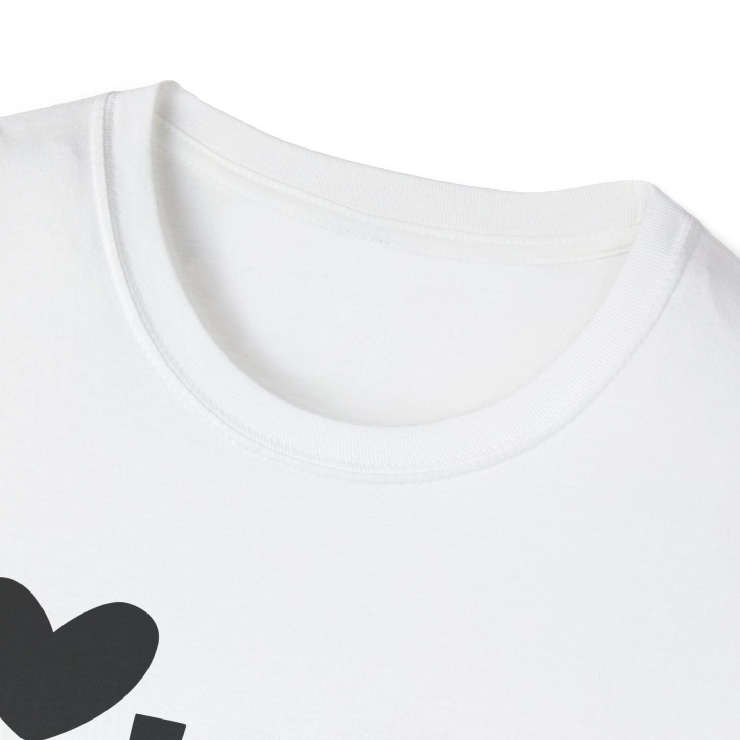 I Love My Church - Heart- Softstyle T-Shirt