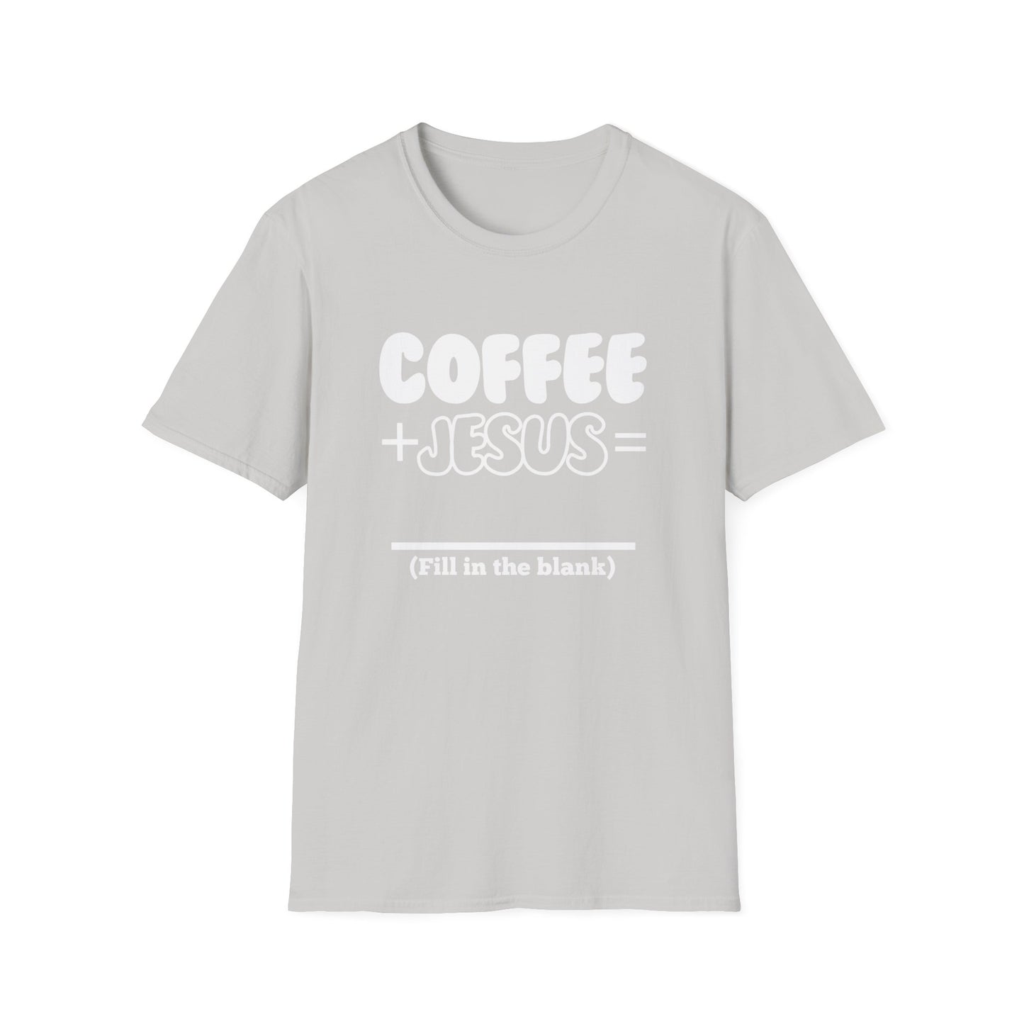 Coffee Lovers - Fill in the Blank - Softstyle T-Shirt