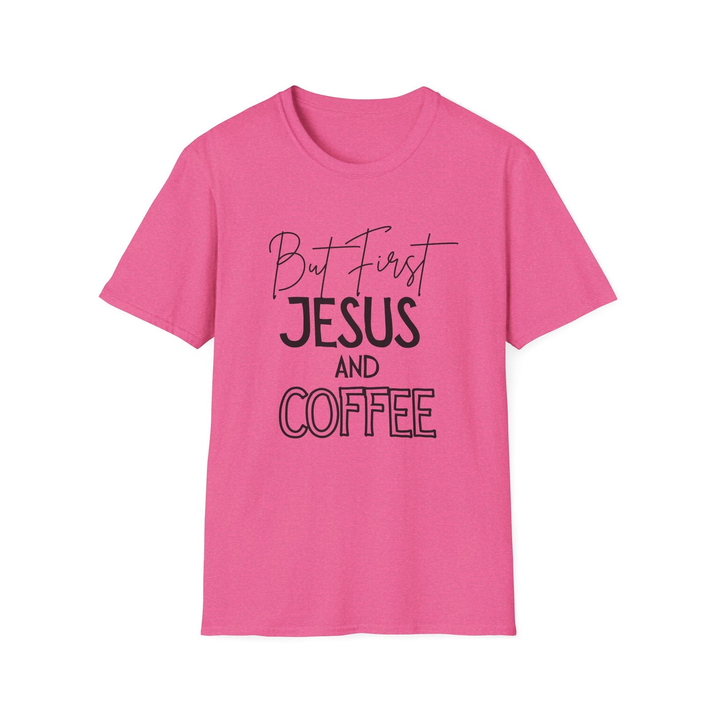 Coffee Lovers - But First - Softstyle T-Shirt