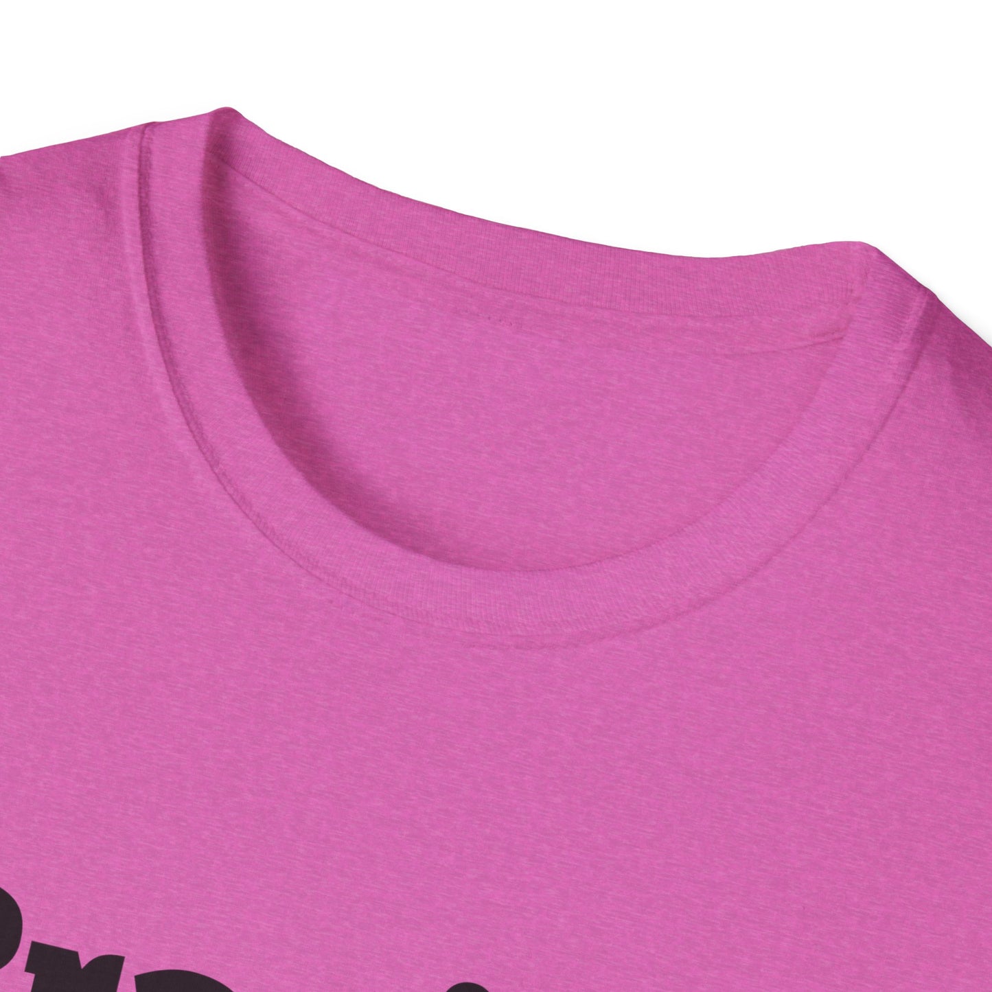 Praying Mama - Straight Line Design - Softstyle T-Shirt