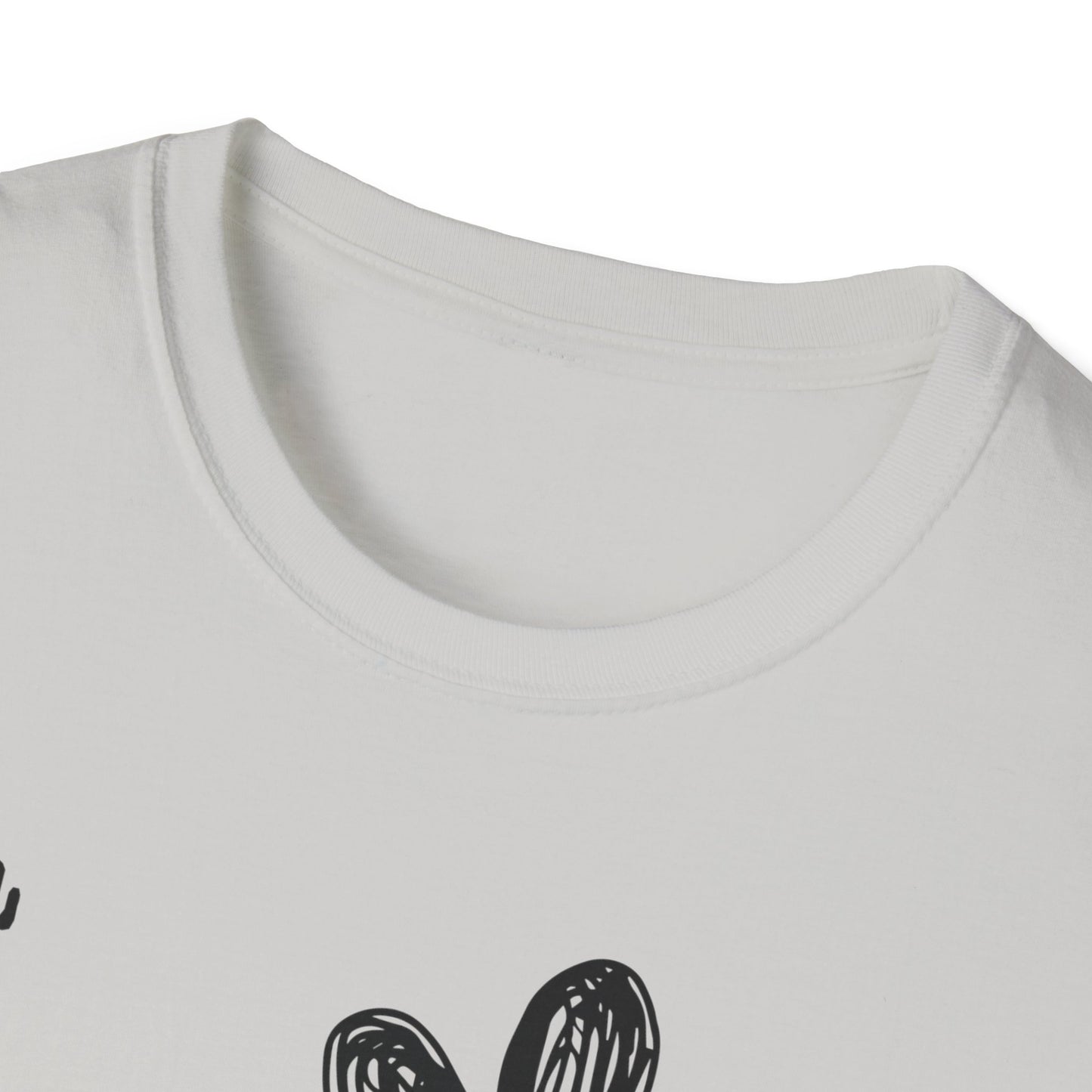 I Love My Church - Three Hearts Black - Softstyle T-Shirt