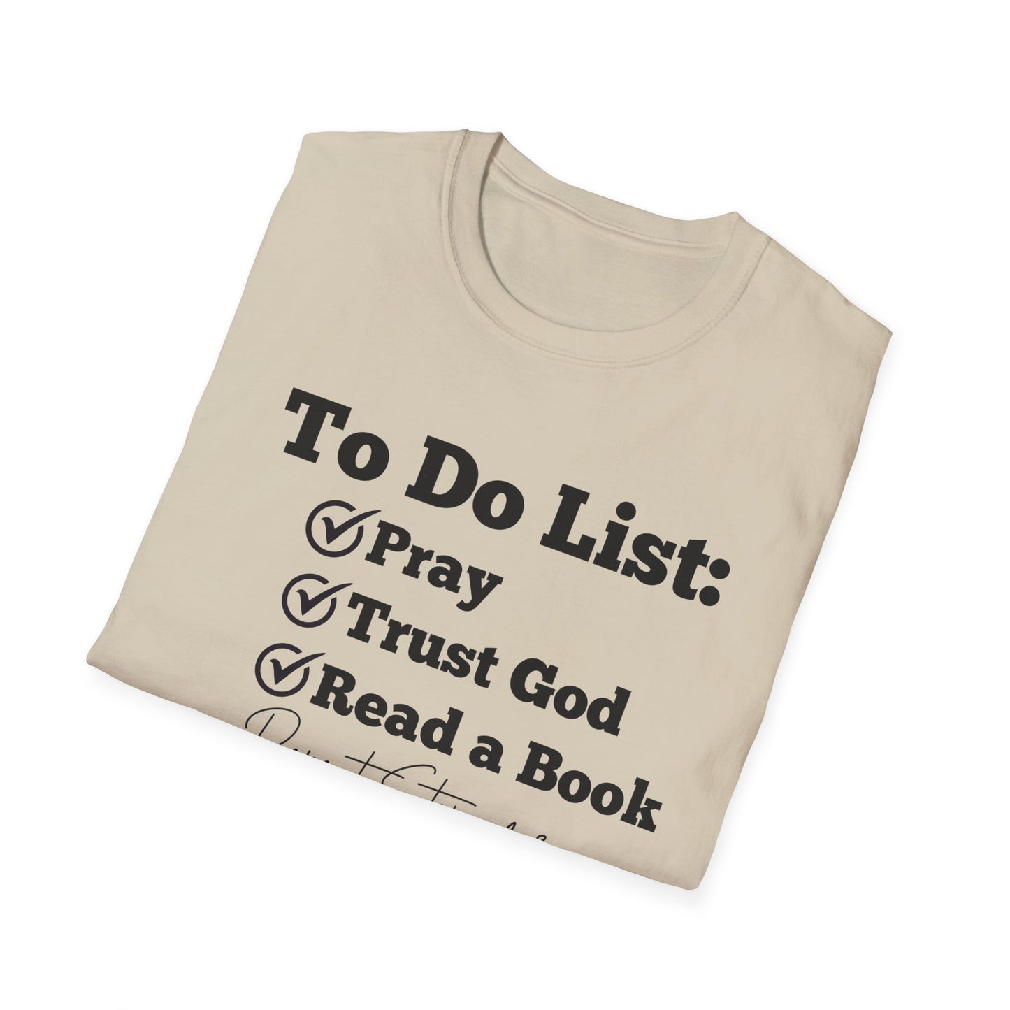 Reading -To Do List - Softstyle T-Shirt