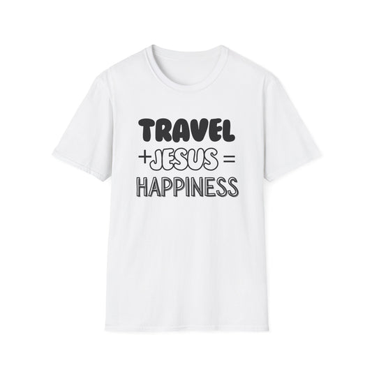 Travel -Happiness - Softstyle T-Shirt