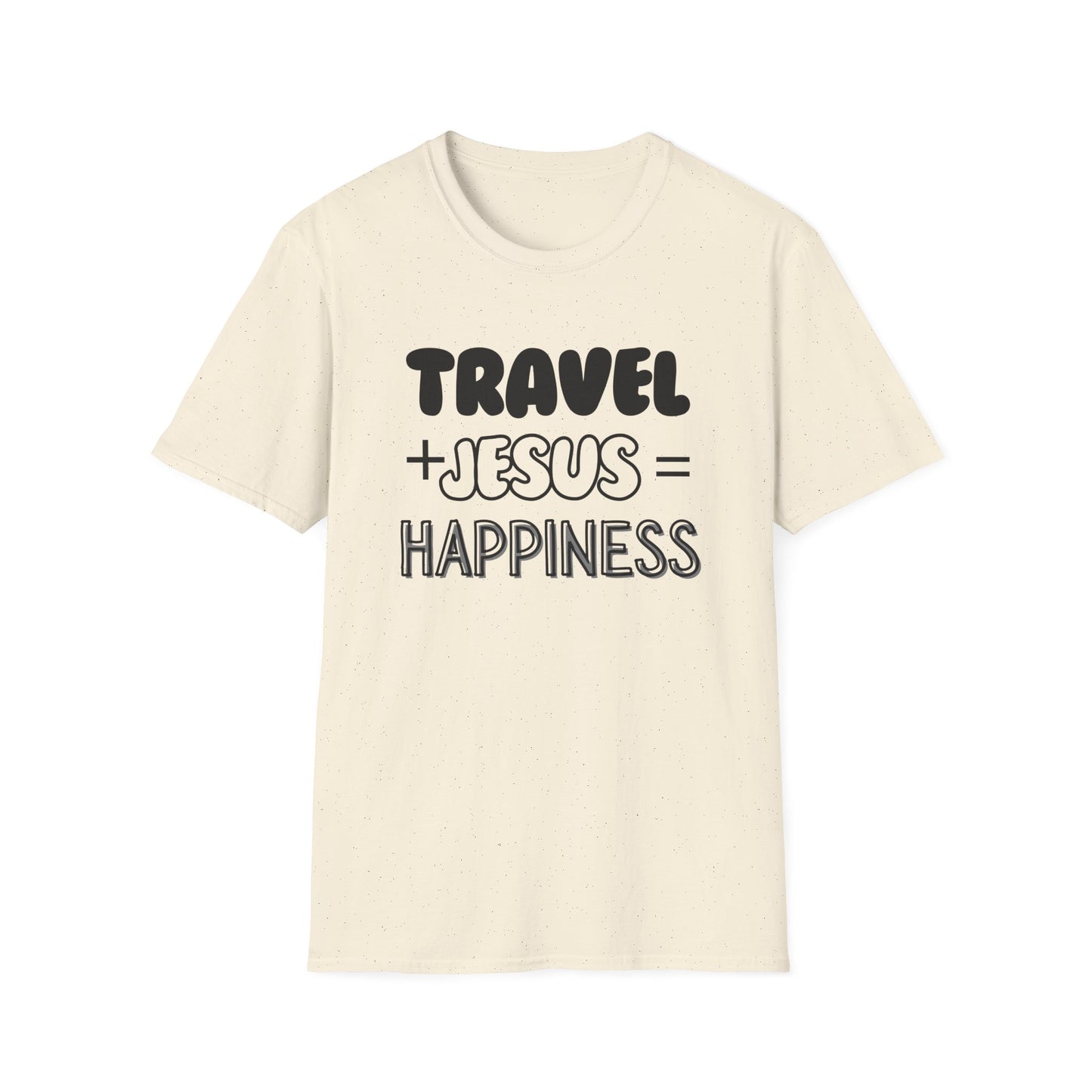 Travel -Happiness - Softstyle T-Shirt