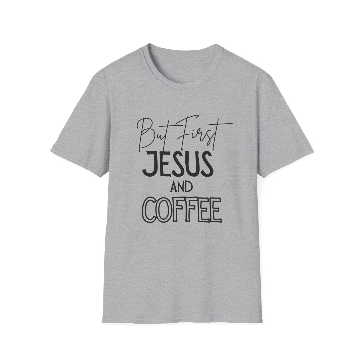 Coffee Lovers - But First - Softstyle T-Shirt