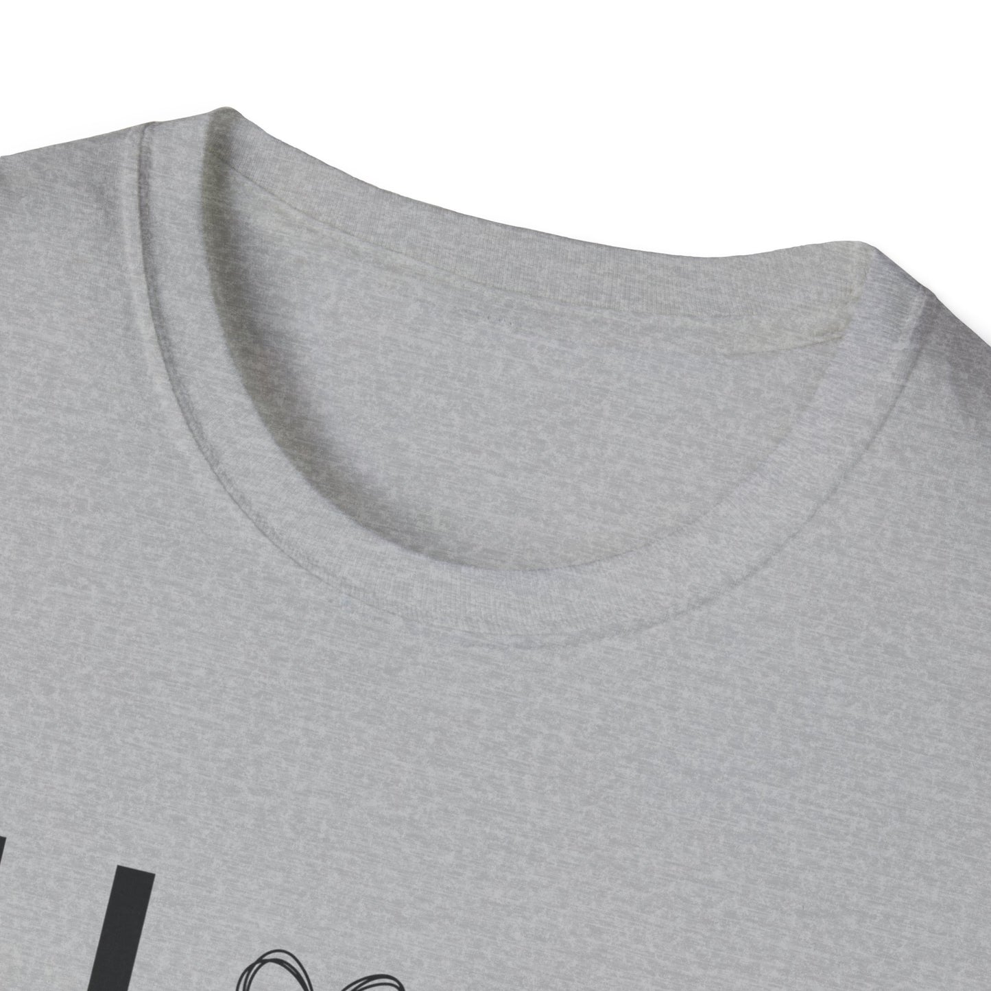 I Love My Church - Plain Text with Heart - Softstyle T-Shirt