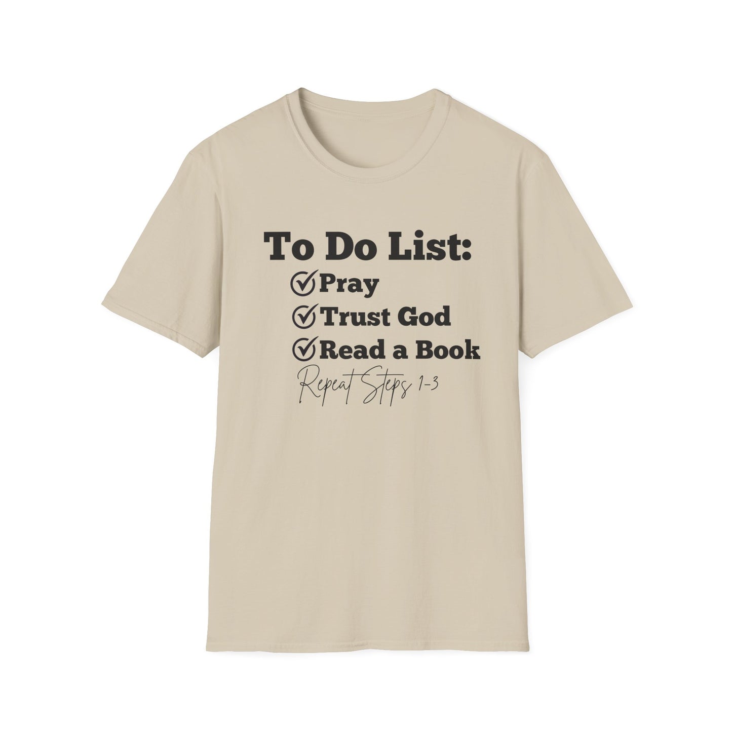 Reading -To Do List - Softstyle T-Shirt