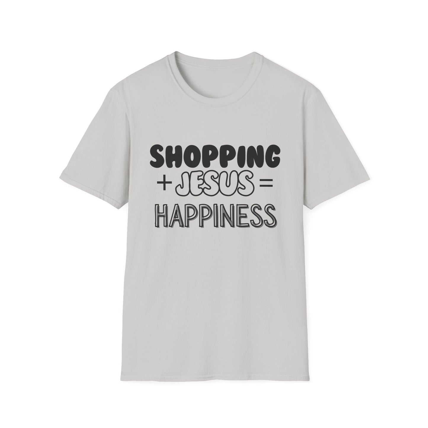 Shopping -Happiness - Softstyle T-Shirt