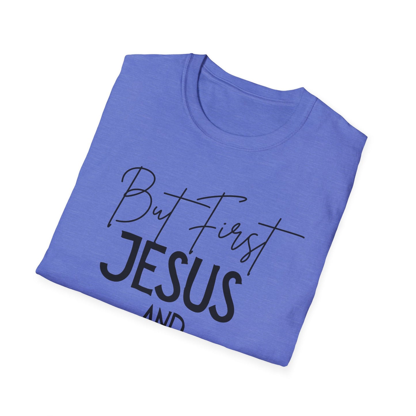 Reading -But First - Softstyle T-Shirt