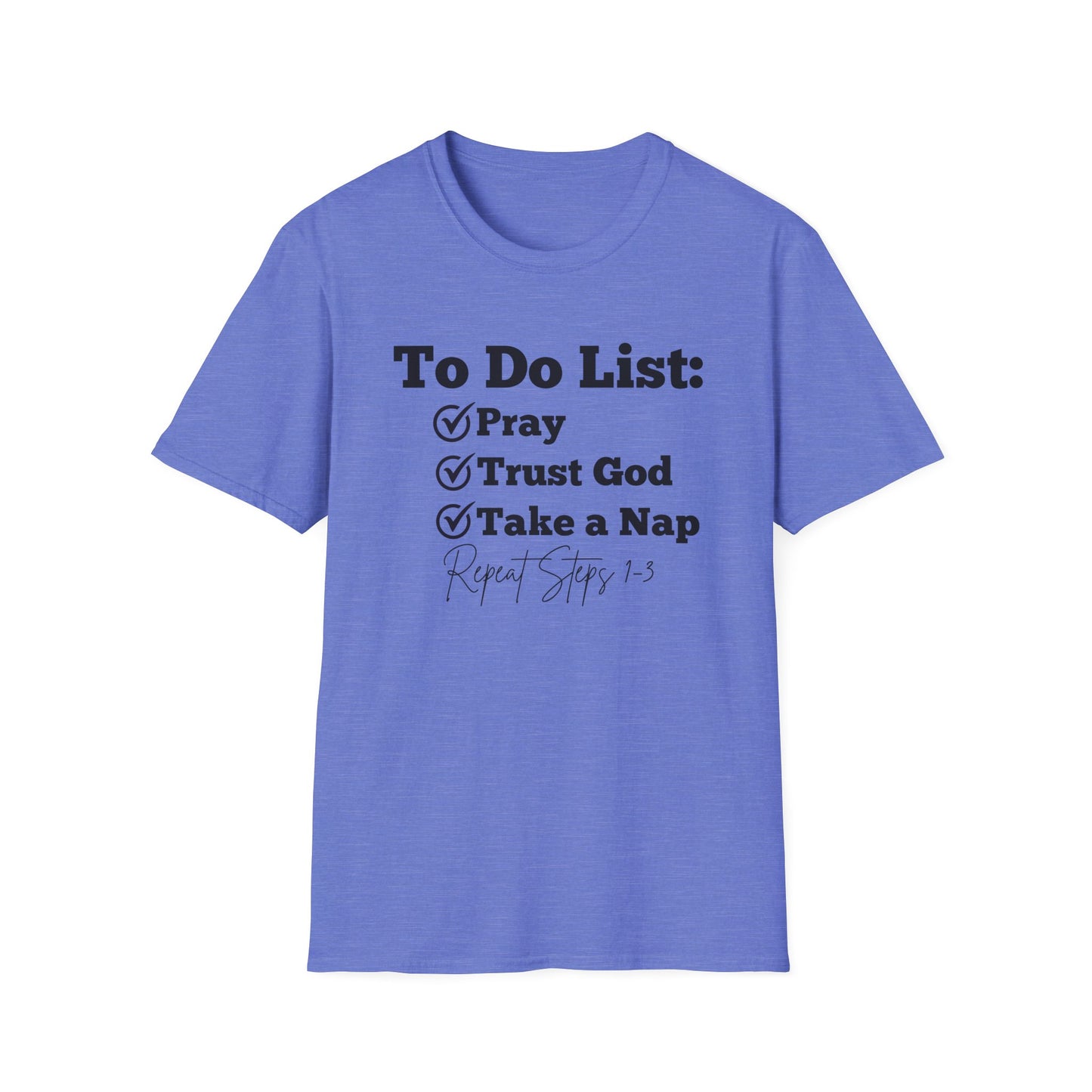 Napping -To Do List- Softstyle T-Shirt
