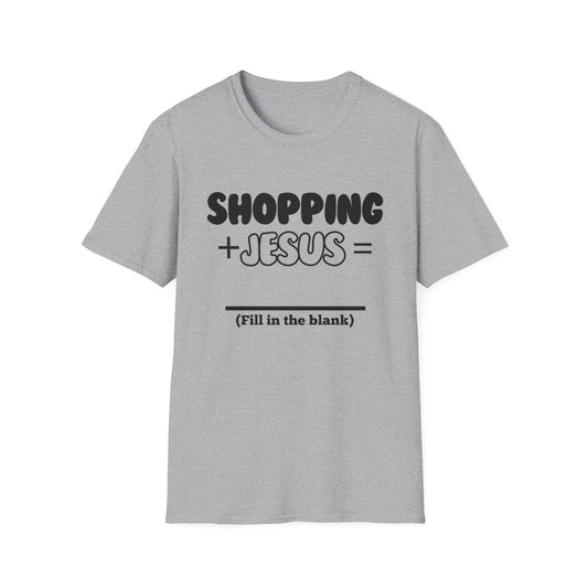 Shopping -Fill in the Blank - Softstyle T-Shirt