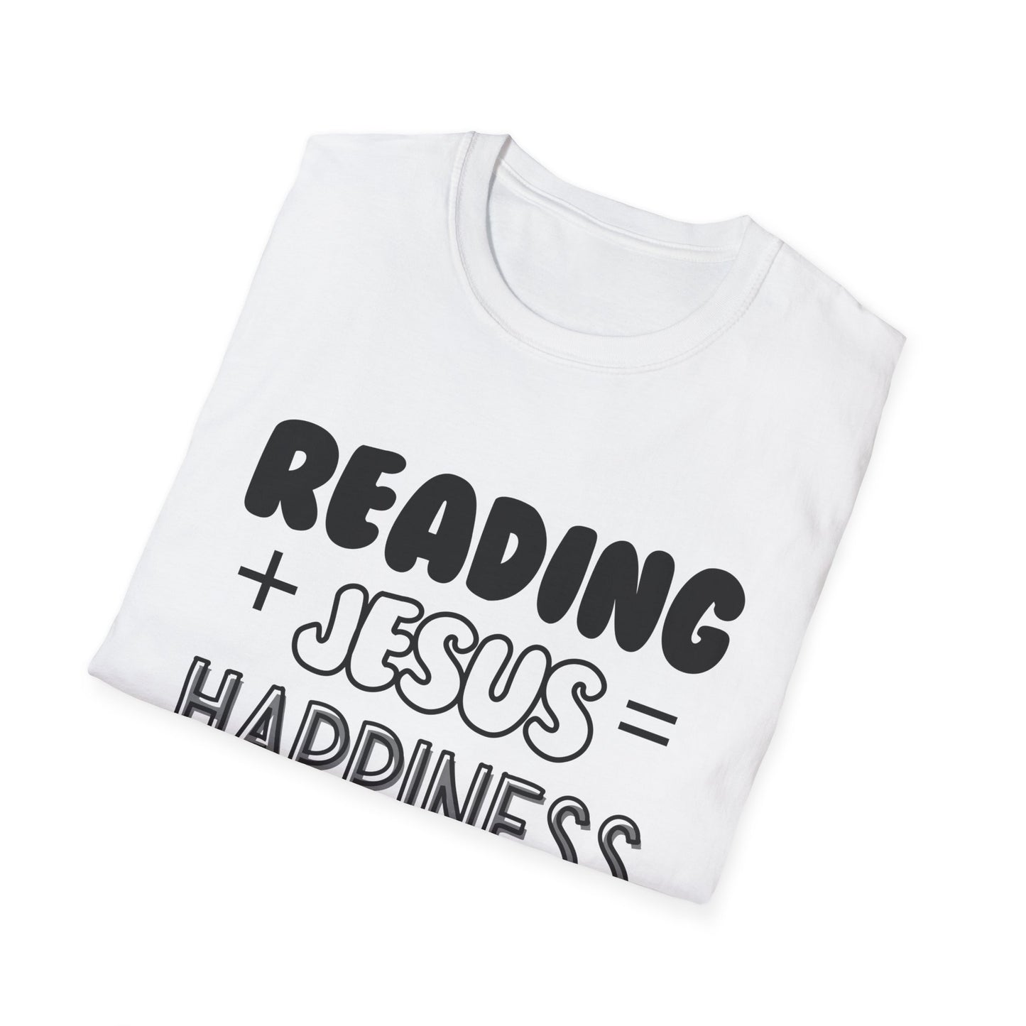 Reading -Happiness - Softstyle T-Shirt