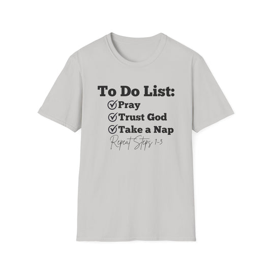 Napping -To Do List- Softstyle T-Shirt