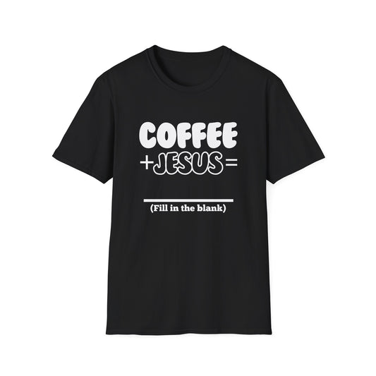 Coffee Lovers - Fill in the Blank - Softstyle T-Shirt