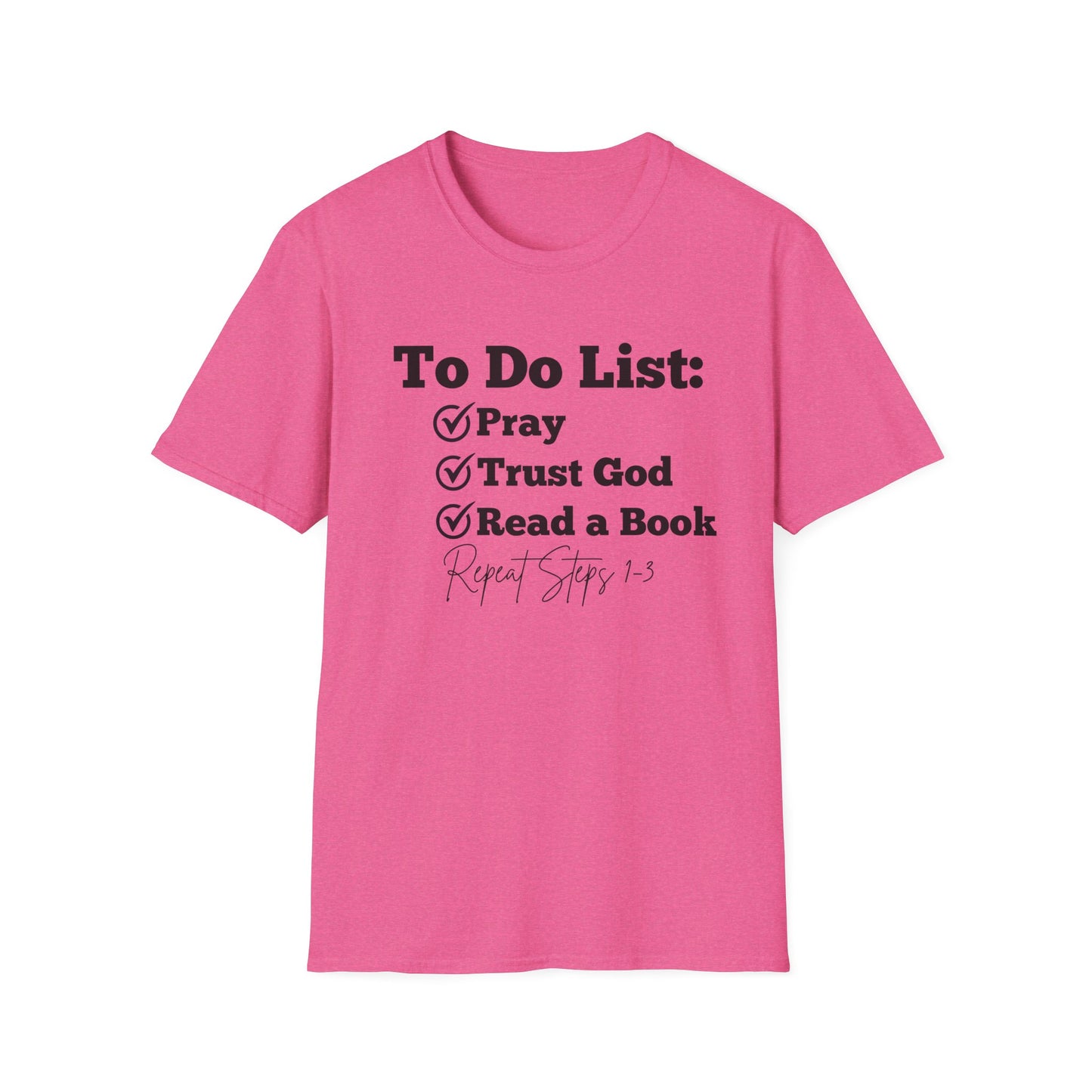 Reading -To Do List - Softstyle T-Shirt