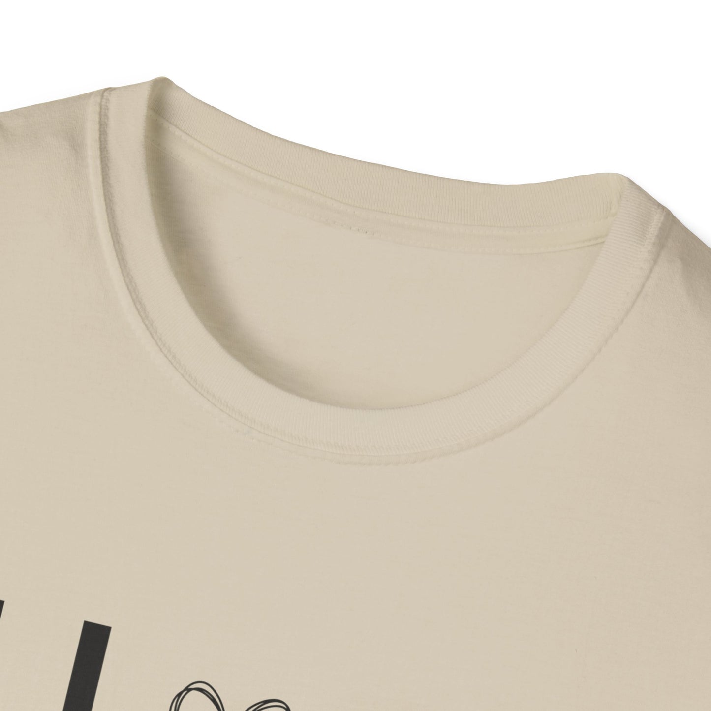 I Love My Church - Plain Text with Heart - Softstyle T-Shirt