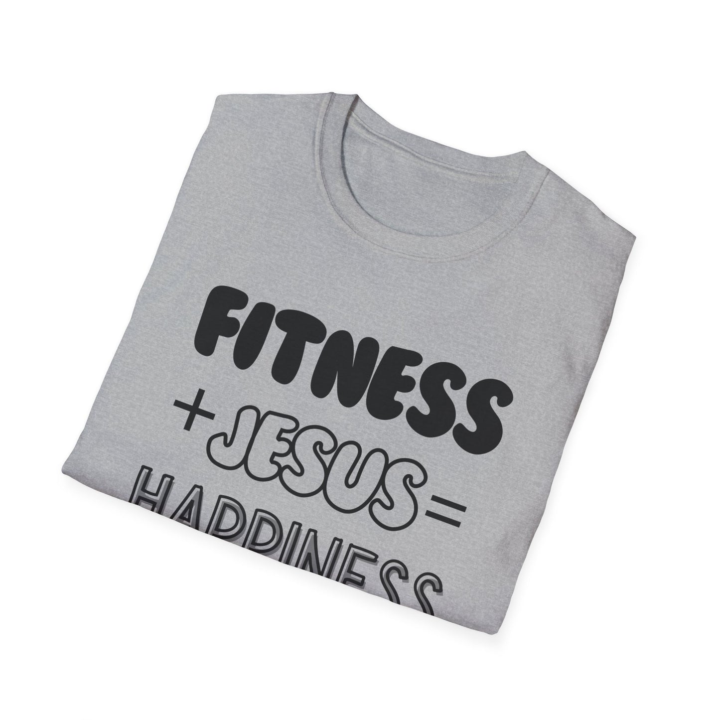 Fitness - Happiness - Softstyle T-Shirt
