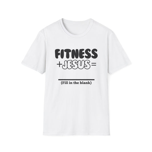 Fitness -Fill in the Blank - Softstyle T-Shirt