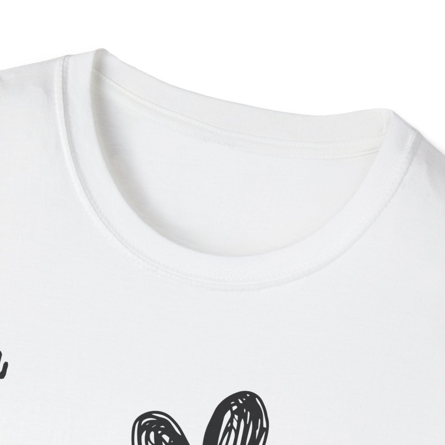 I Love My Church - Three Hearts Black - Softstyle T-Shirt