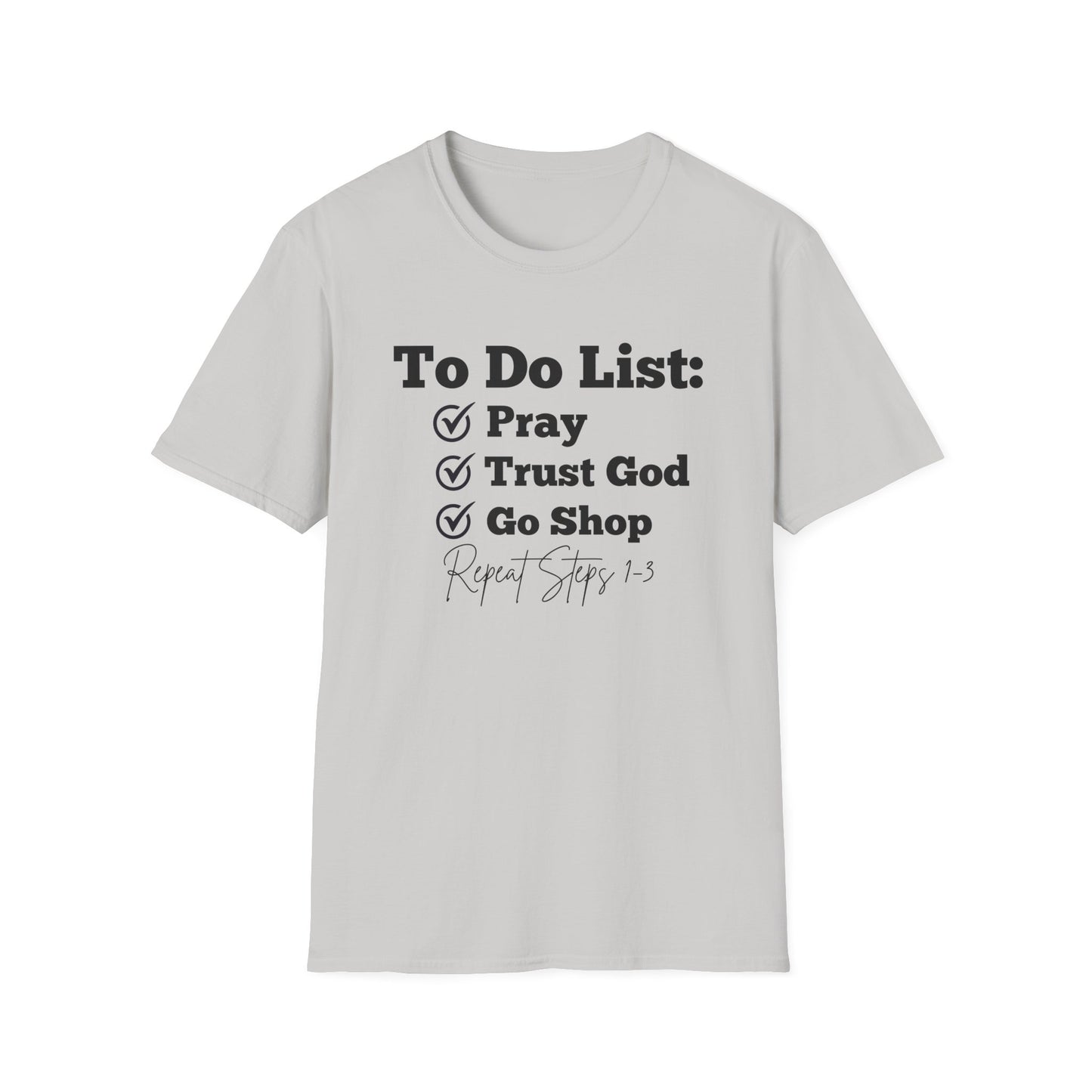 Shopping - To Do List- Softstyle T-Shirt