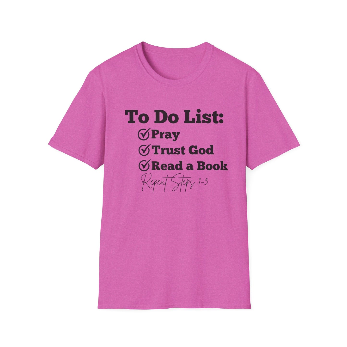 Reading -To Do List - Softstyle T-Shirt