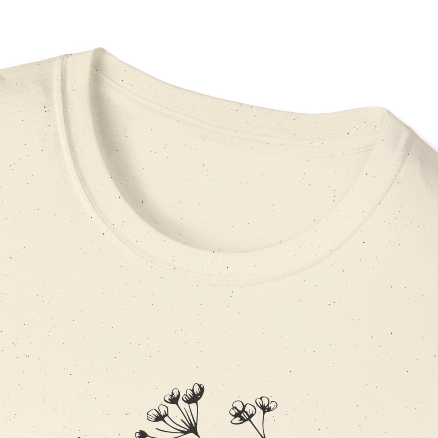I Love My Church - Floral Design Top - Softstyle T-Shirt