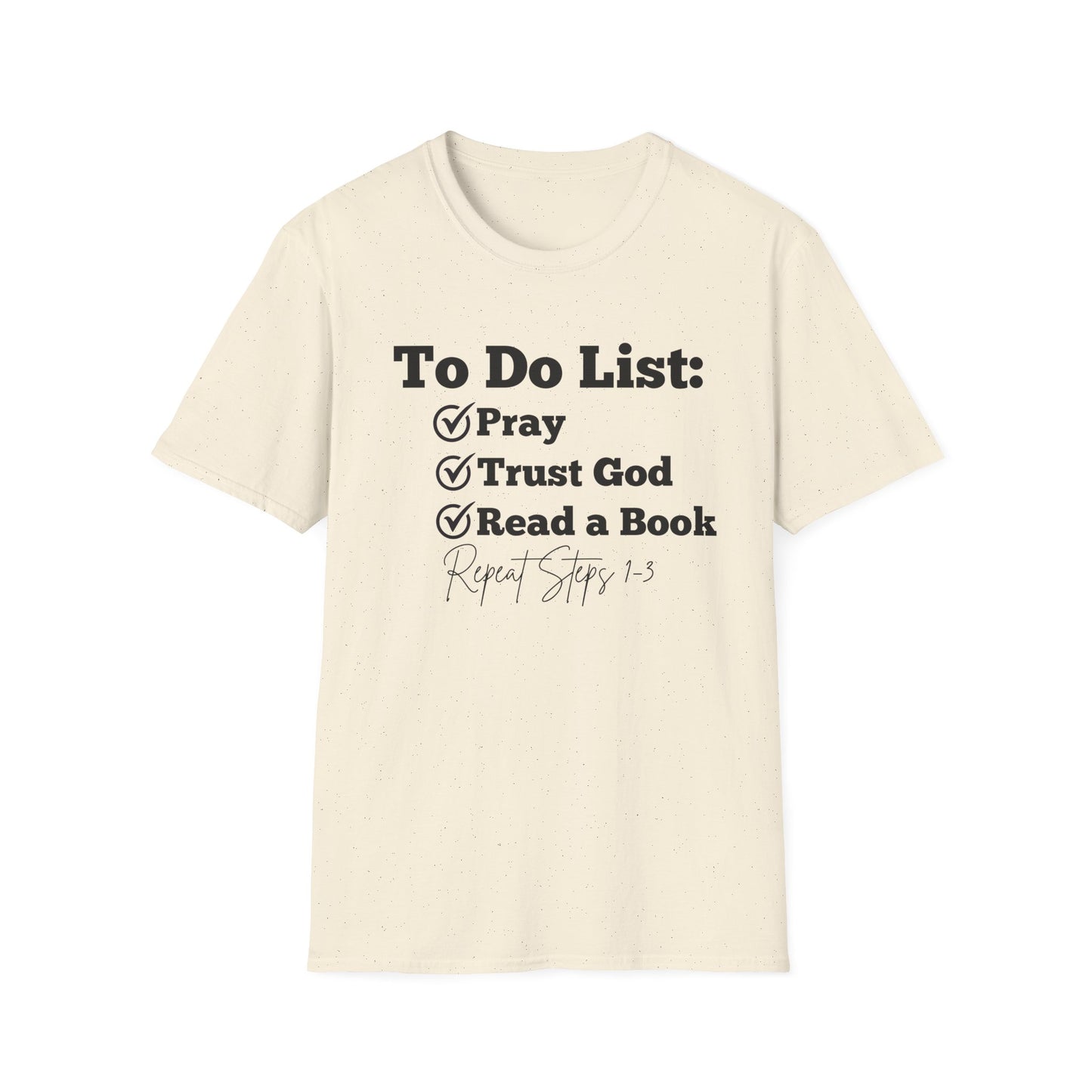 Reading -To Do List - Softstyle T-Shirt